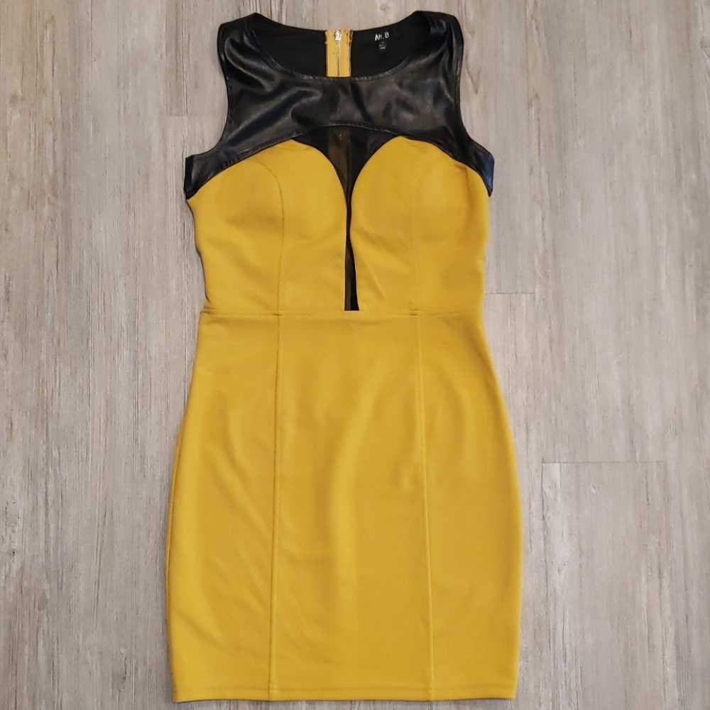 Mustard Party Dress